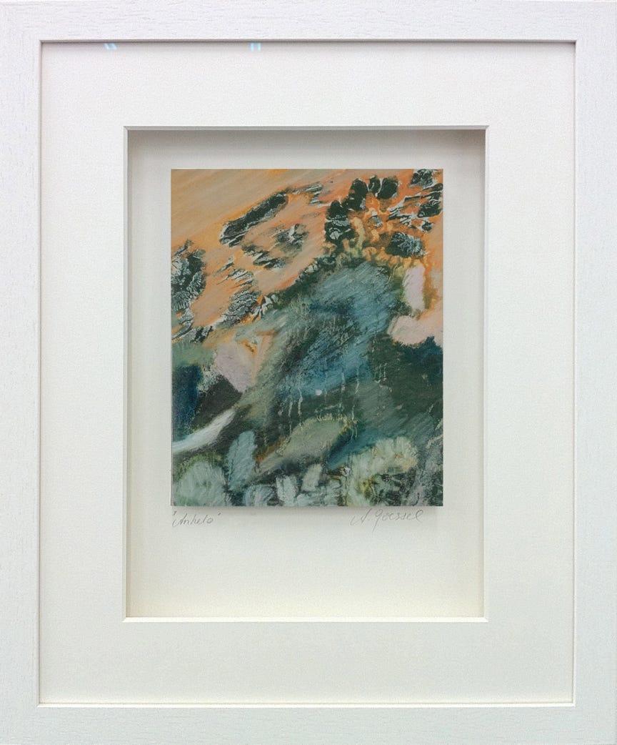 Anhelo X 21 x 26 cm &Ouml;l auf Malplatte Berlin 2011 