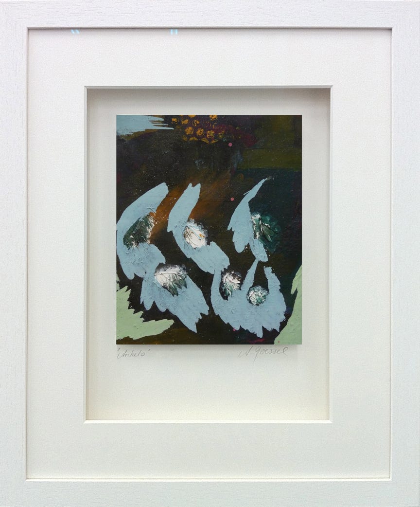Anhelo  21 x 26 cm &Ouml;l auf Malplatte Berlin 2011 