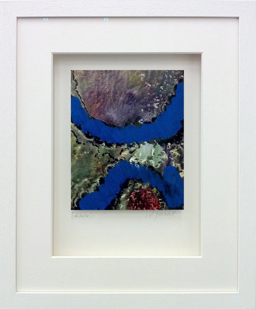 Anhelo,21 x 26 cm, &Ouml;l auf Malplatte, Berlin 2012